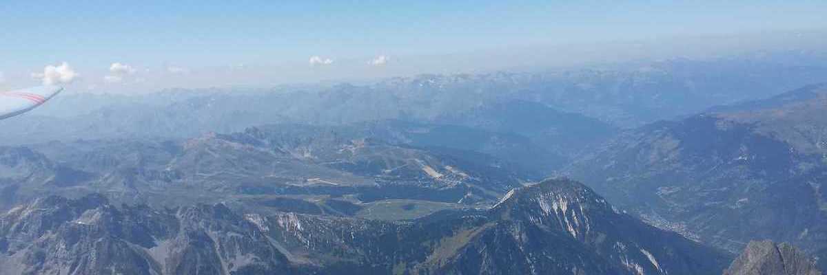 Flugwegposition um 12:23:19: Aufgenommen in der Nähe von Savoyen, Frankreich in 3705 Meter